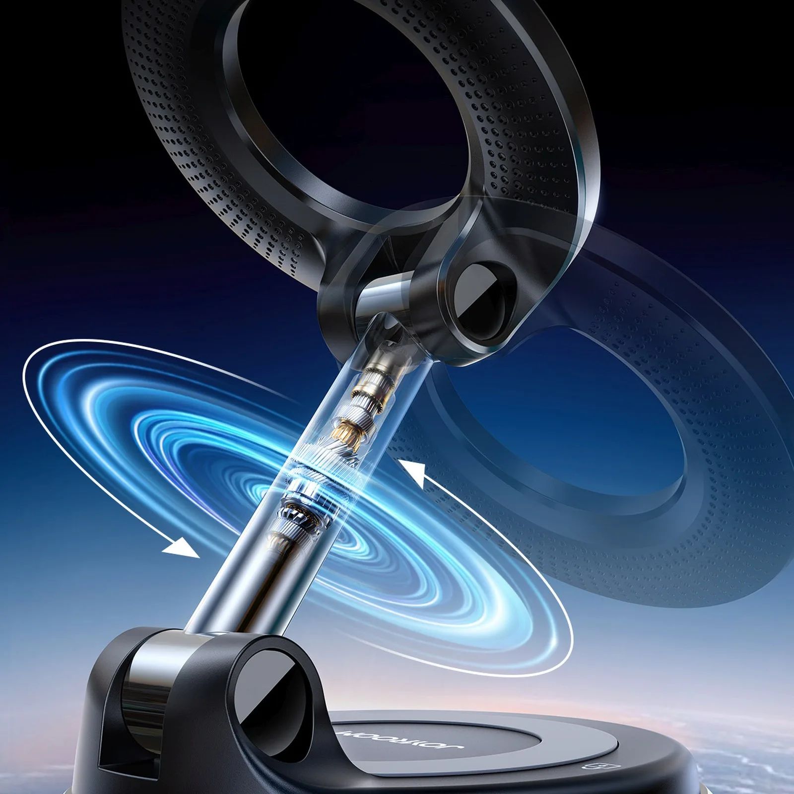 MagSafe magnetski držač za automobilsku instrumentnu ploču - tamnosivi 7