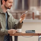 K31 Pro 20000mAh Power Bank s uvlačivim 45W USB-C kabelom - siva 6