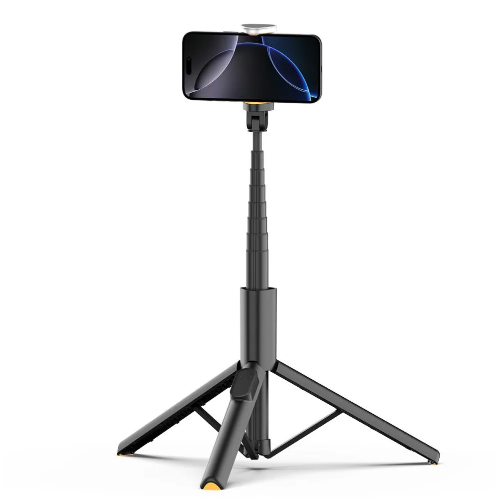 Selfie tyč, fototyč, statív, skladací s diaľkovým ovládaním cez Bluetooth, 146 cm 4