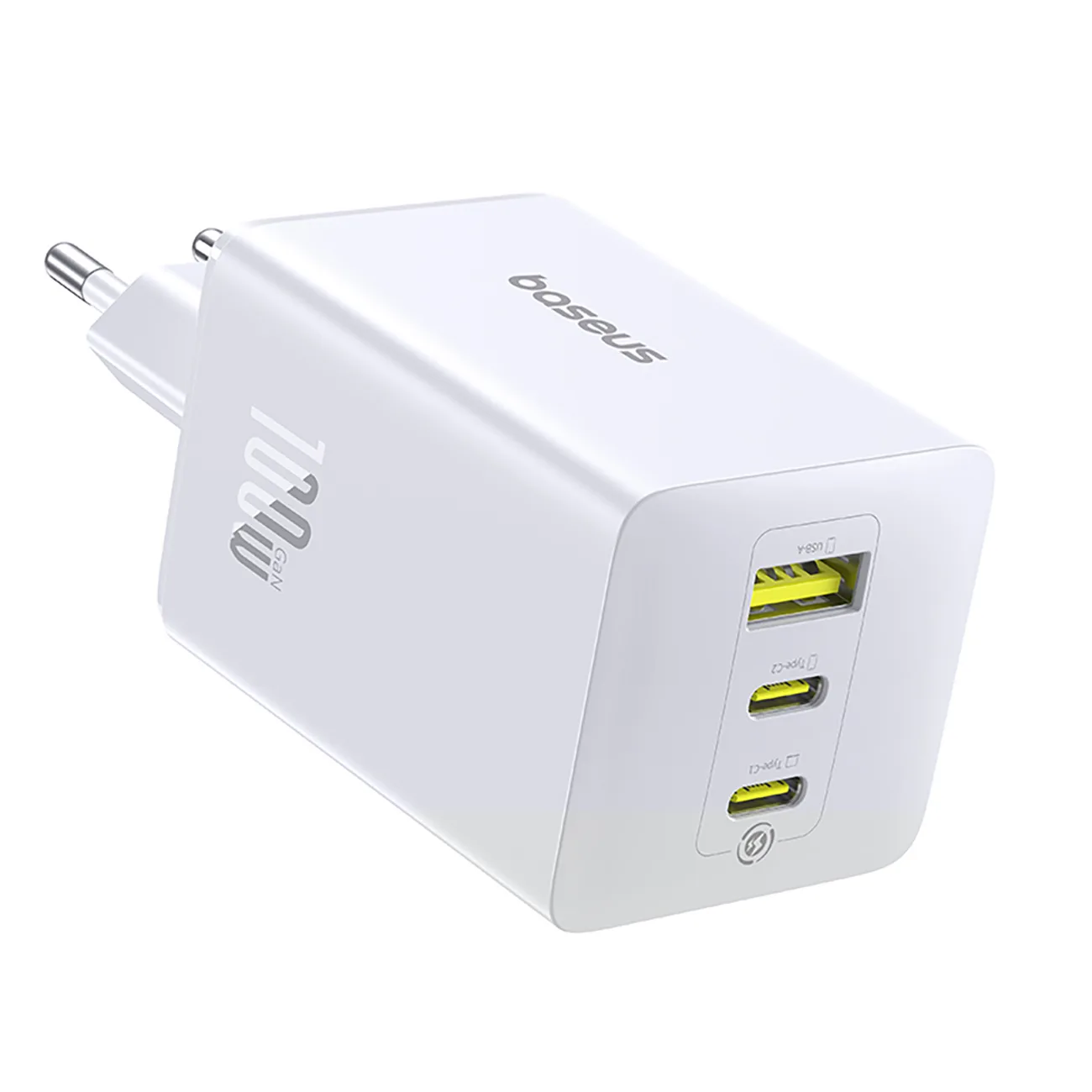 EnerFill FE11 2x USB-C USB-A 100W Wall Charger - White 3