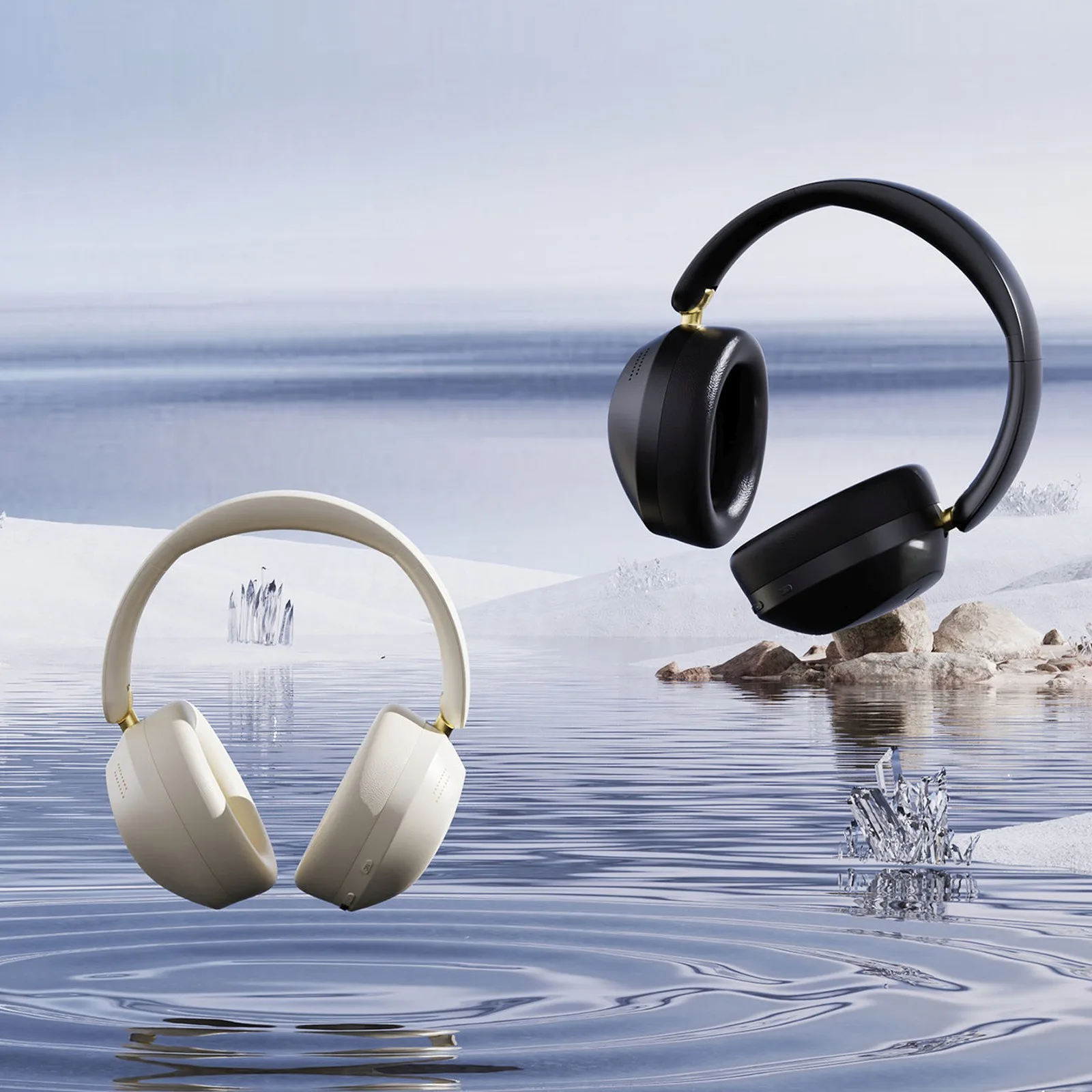 Słuchawki bezprzewodowe nauszne X22 Max Bluetooth ANC - czarne 2