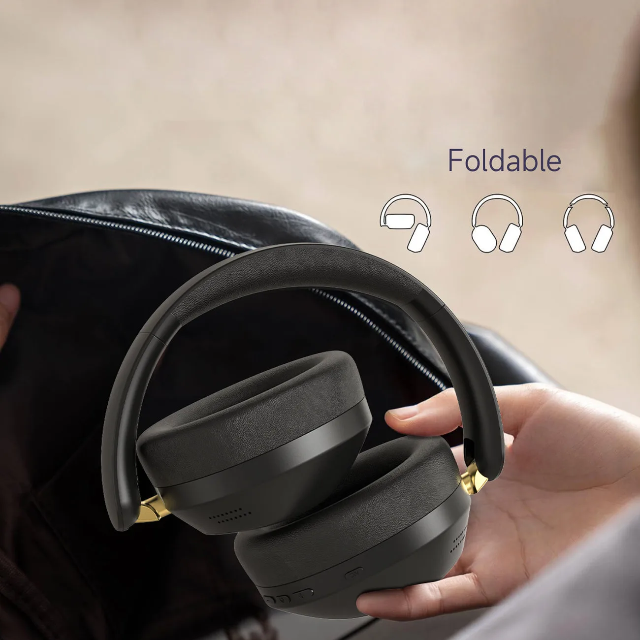 X22 Max Bluetooth ANC vezeték nélküli fülhallgató – Fekete 4