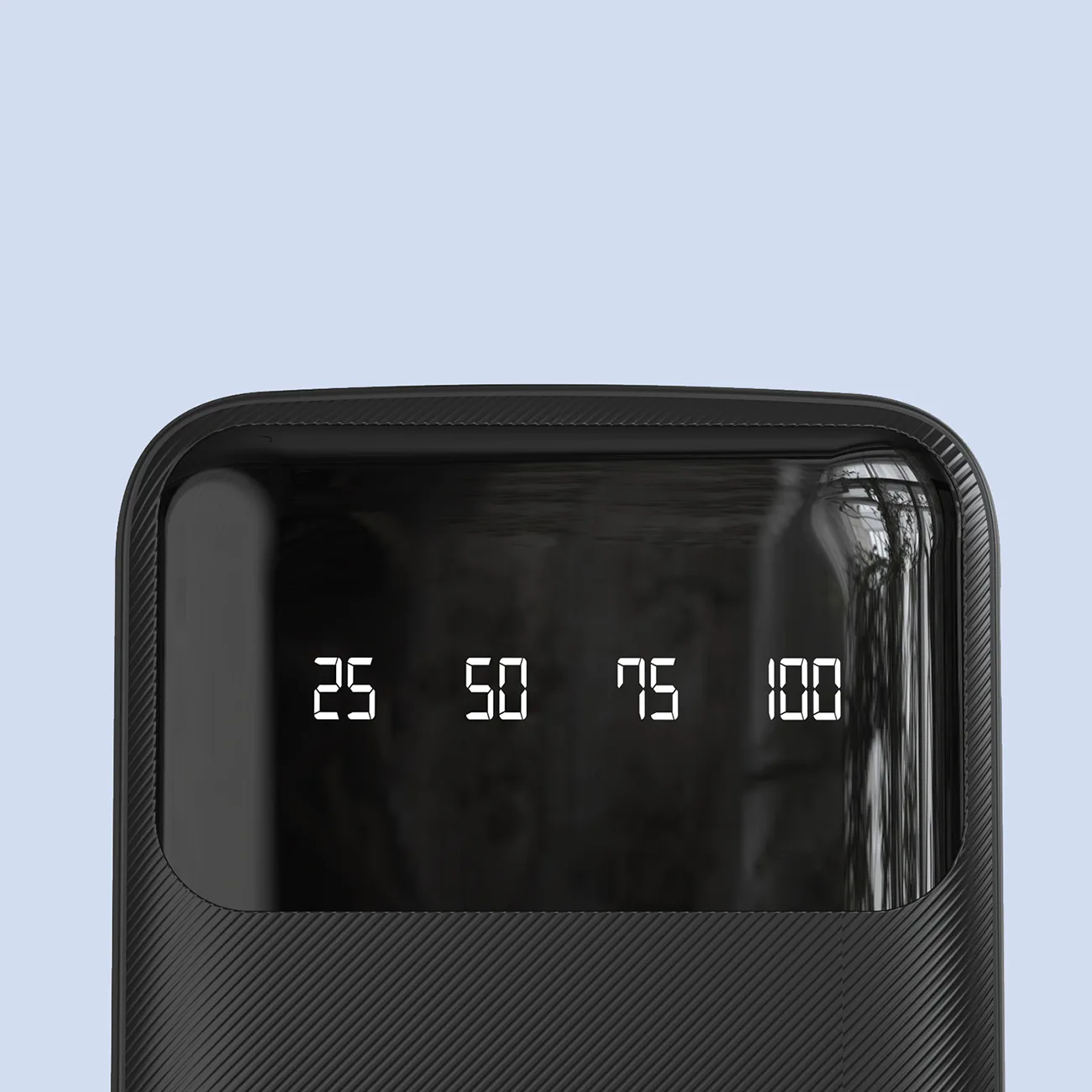 Powerbanka K6Pro+ 20000 mAh s integrovanými káblami USB-C, microUSB a iPhone Lightning – čierna 7