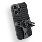 Gravity držač za telefon za automobil (ventilacijska rešetka) - crni 2