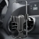 Gravity držač za telefon za automobil (ventilacijska rešetka) - crni 4