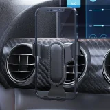 Gravity držač za telefon za automobil (ventilacijska rešetka) - crni 8
