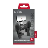 Bežični lavalijeri s USB-C prijemnikom - crni - 2 kom. 3