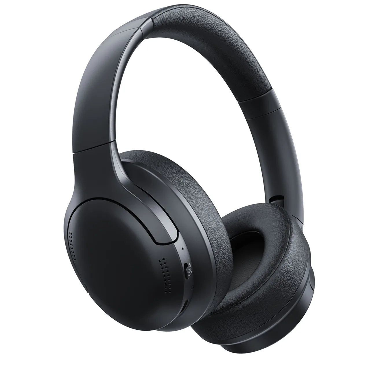 BH1 Bluetooth wireless over-ear headphones with powerful bass - black 2