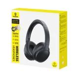 BH1 Bluetooth wireless over-ear headphones with powerful bass - black 4
