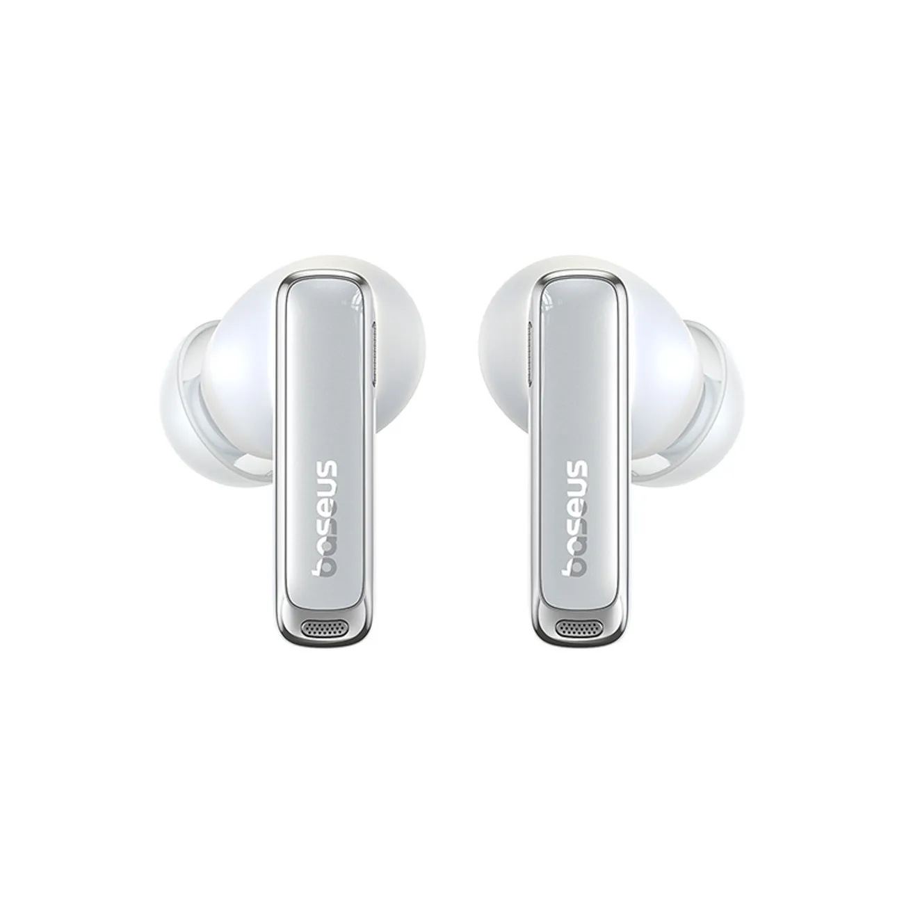 Bowie M2s Ultra TWS wireless earbuds with display - white 4