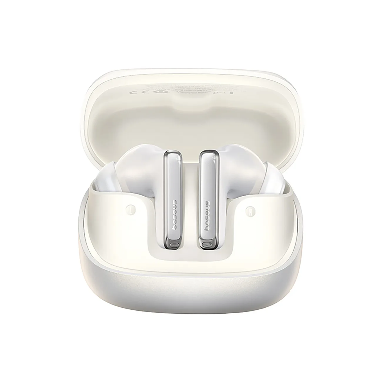 Bowie M2s Ultra TWS wireless earbuds with display - white 5