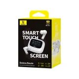 Bowie M2s Ultra TWS wireless earbuds with display - white 7