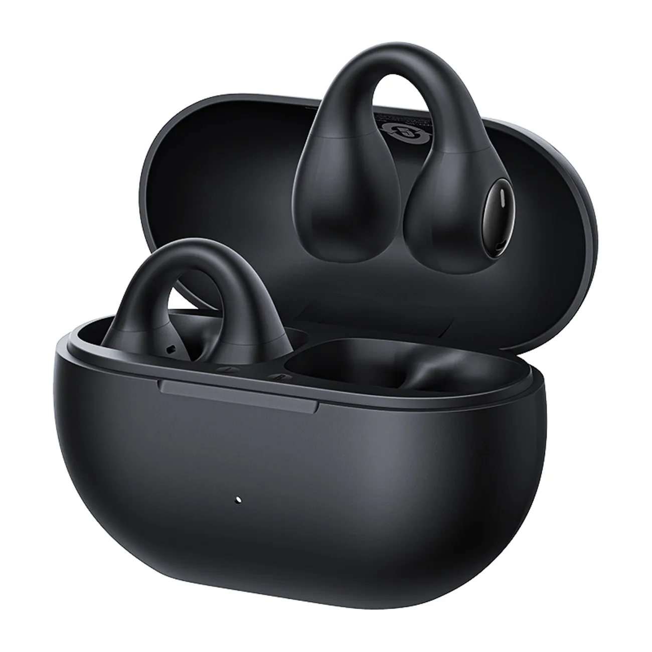Bass 15 Clip OWS nyitott fülű vezeték nélküli fülhallgató USB-C kábellel – fekete