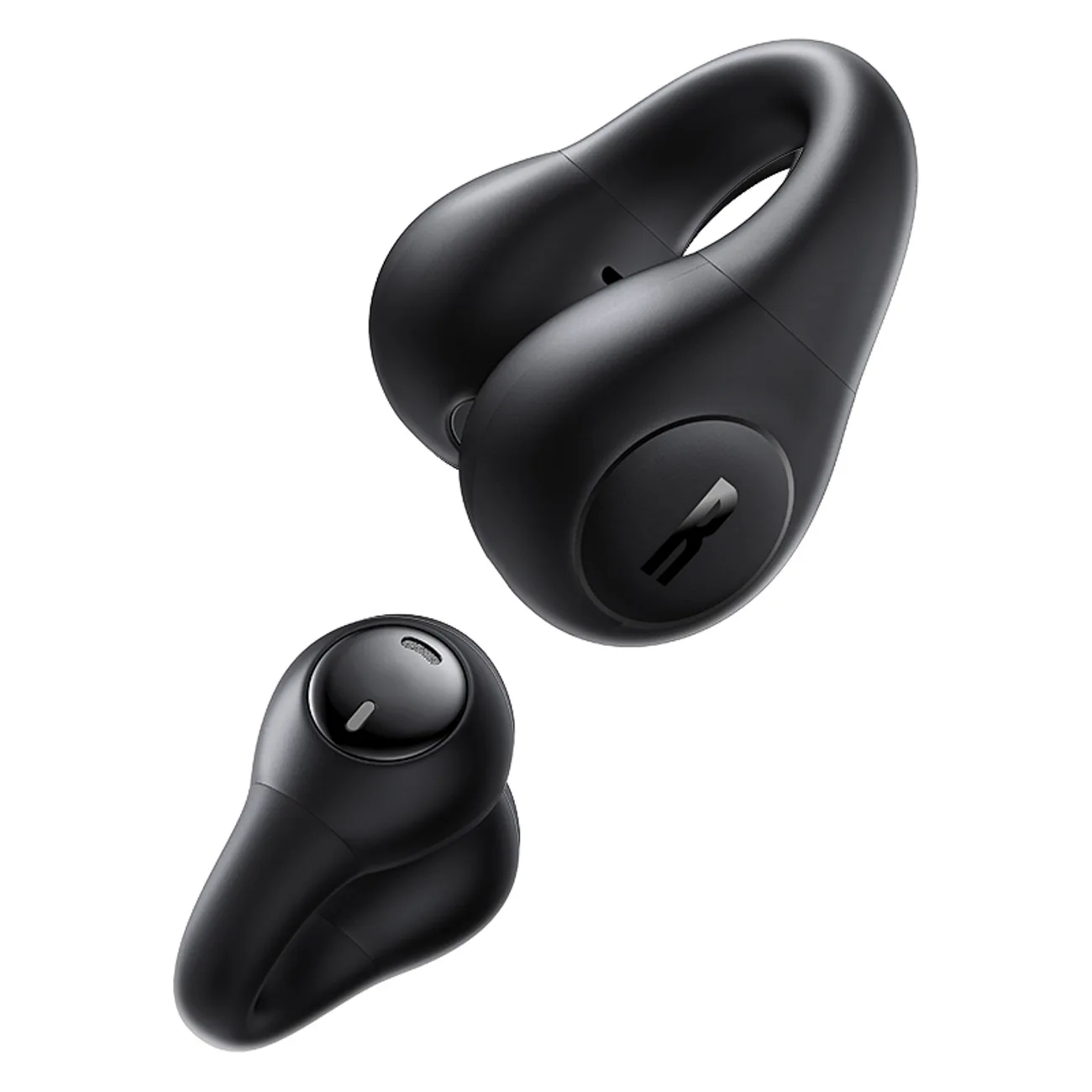 Bass 15 Clip OWS bežične slušalice za otvorena uha s USB-C kabelom - crne 5