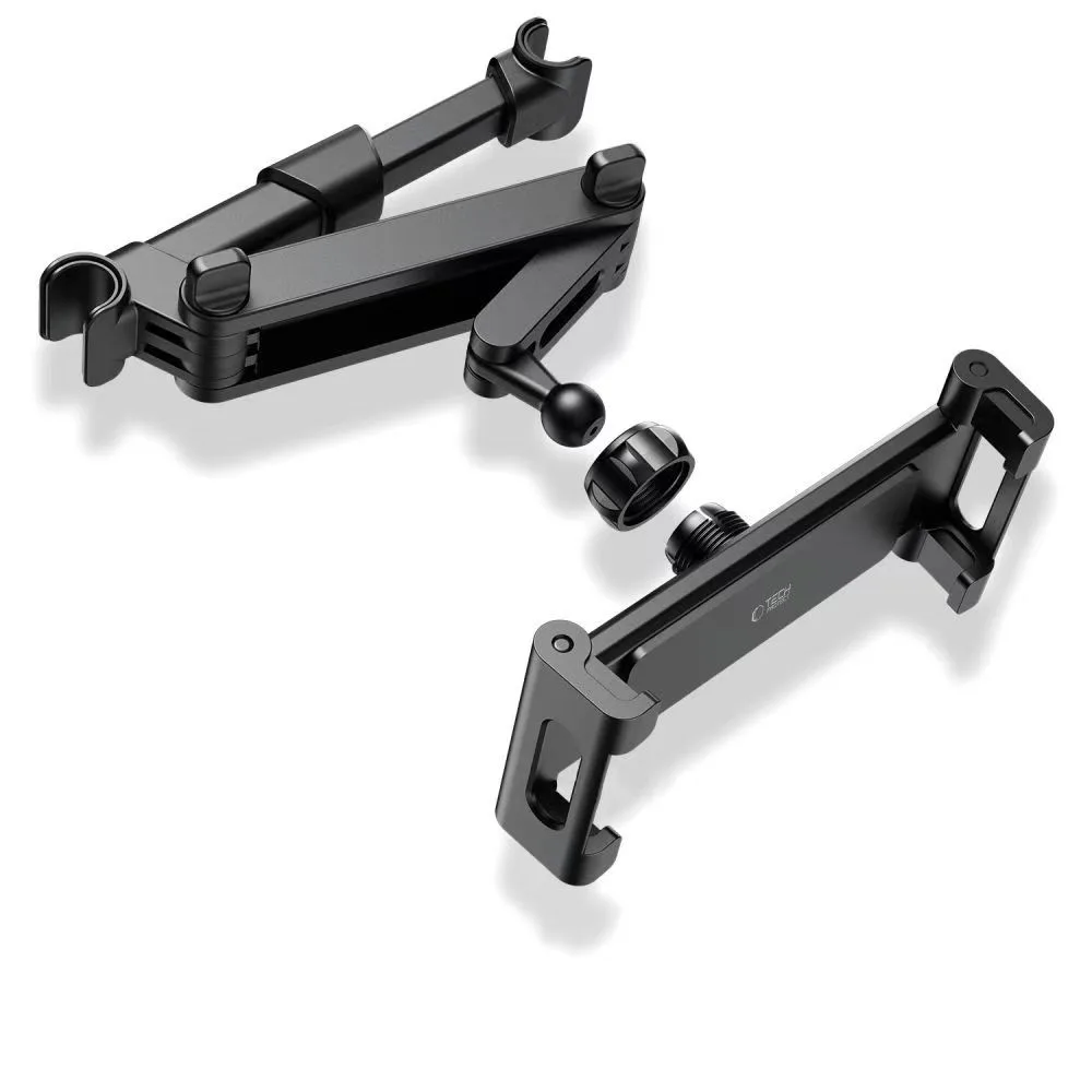 V1 Telescopic Car Headrest Mount for Smartphones - Black 4