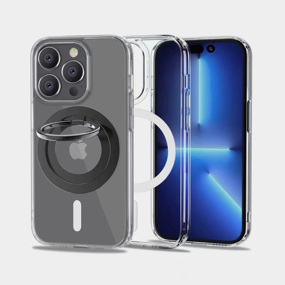 Uchwyt ring magnetyczny na telefon MMR100 MagSafe - szary 3