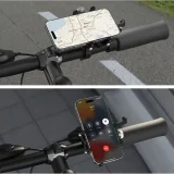 Univerzálny držiak na riadidlá V1 pre bicykle – čierny 4