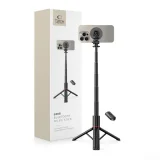 Tijă magnetică pentru selfie cu telecomandă L06S Bluetooth MagSafe 82 cm