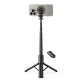 Tijă magnetică pentru selfie cu telecomandă L06S Bluetooth MagSafe 82 cm 2