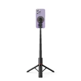 Tijă magnetică pentru selfie cu telecomandă L06S Bluetooth MagSafe 82 cm 3