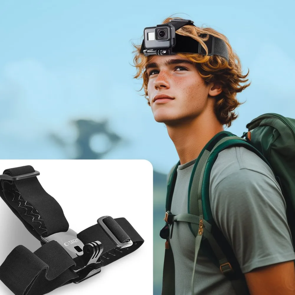GoPro DJI GA100 Suport pentru cap pentru camere de acțiune - Negru 3