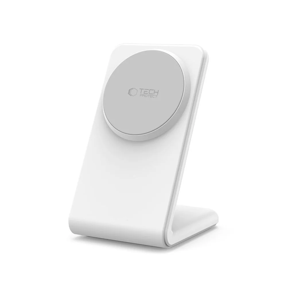 QI15W-A38 MagSafe Wireless Desktop Charger for Smartphones - White 3