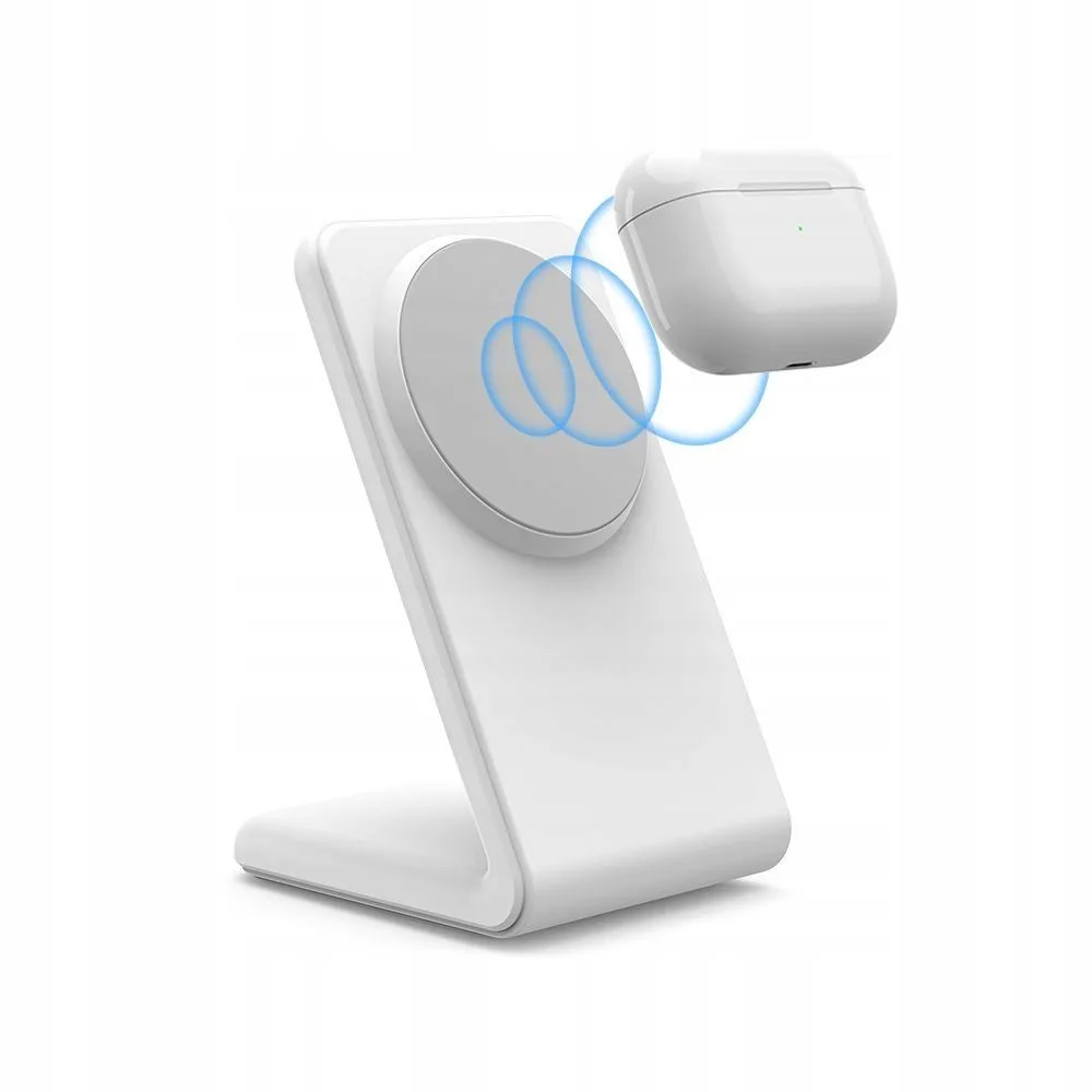 QI15W-A38 MagSafe Wireless Desktop Charger for Smartphones - White 7