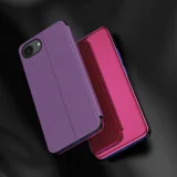 Flip futrola za iPhone 16e prozirna - ružičasta 3
