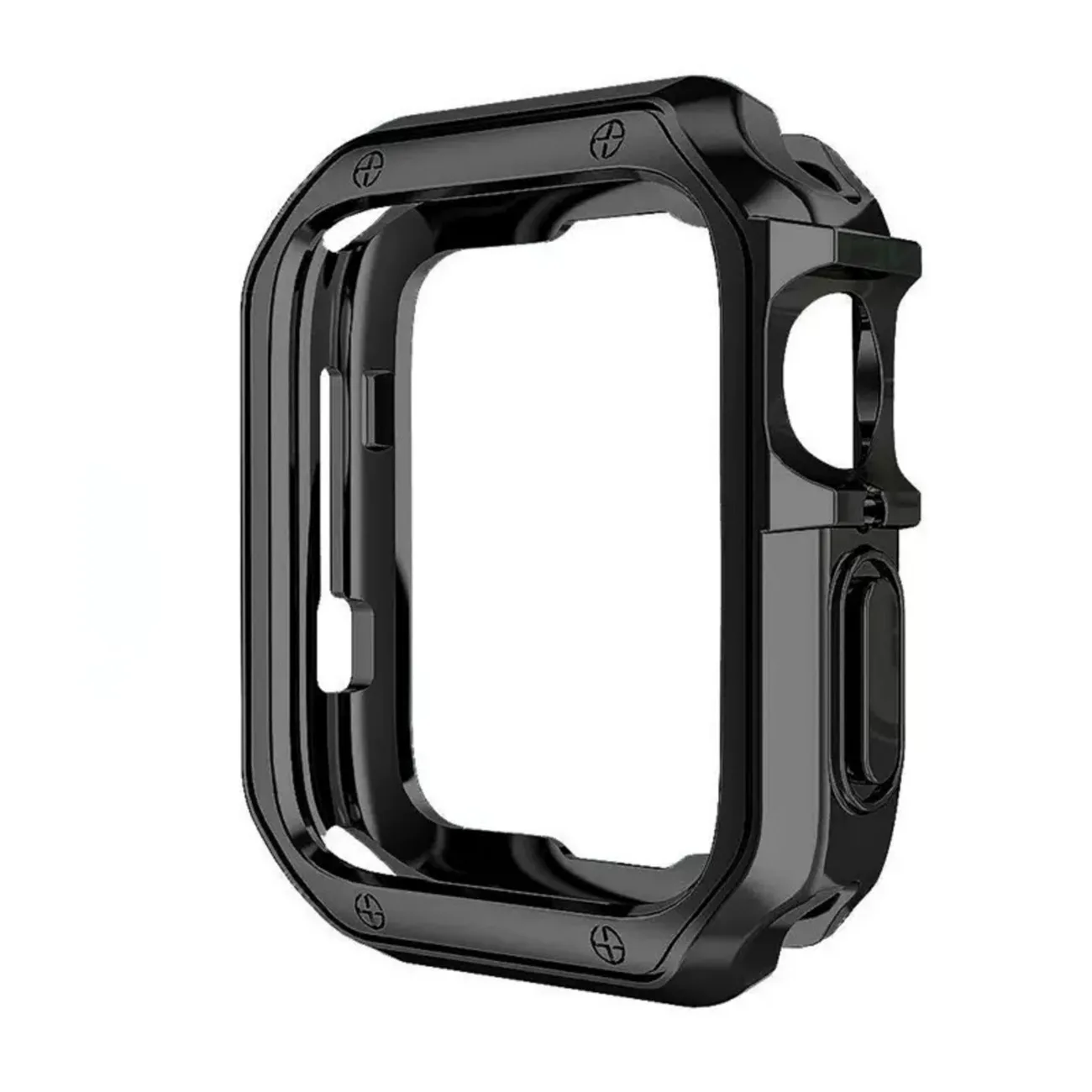 Apple Watch Series 7/8/9 45 mm Soft Strong óraház – fekete