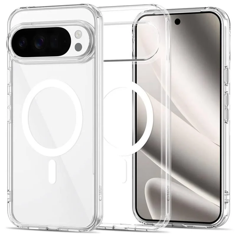 Google Pixel 10 / 10 Pro FlexAir Hybrid MagSafe tok - Átlátszó