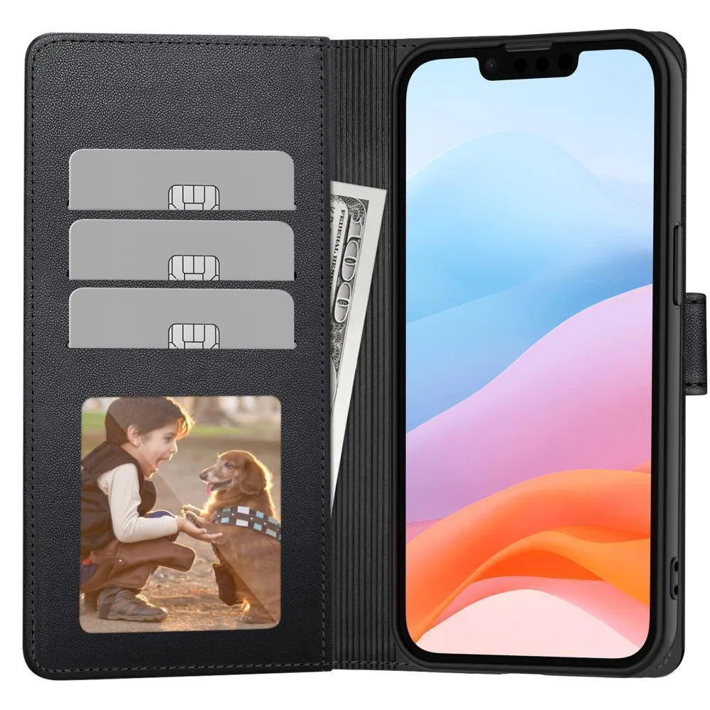 Flip case for Xiaomi 15T Pro Wallet - black 2