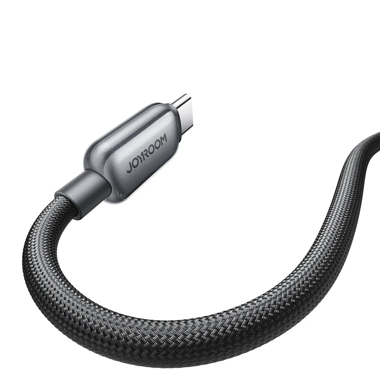 Pleteni USB-C na iPhone Lightning kabel - 30W, 1,2 m - Crni 2