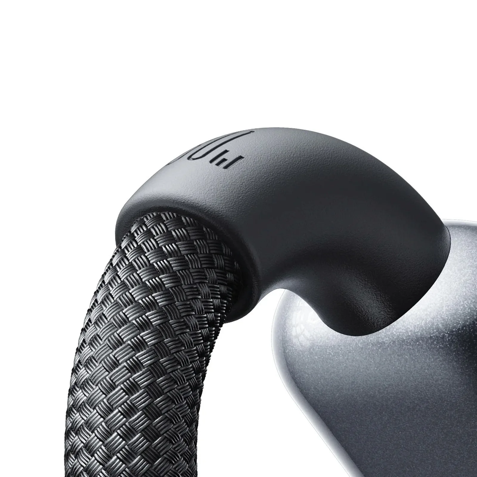 Pleteni USB-C na iPhone Lightning kabel - 30W, 1,2 m - Crni 6