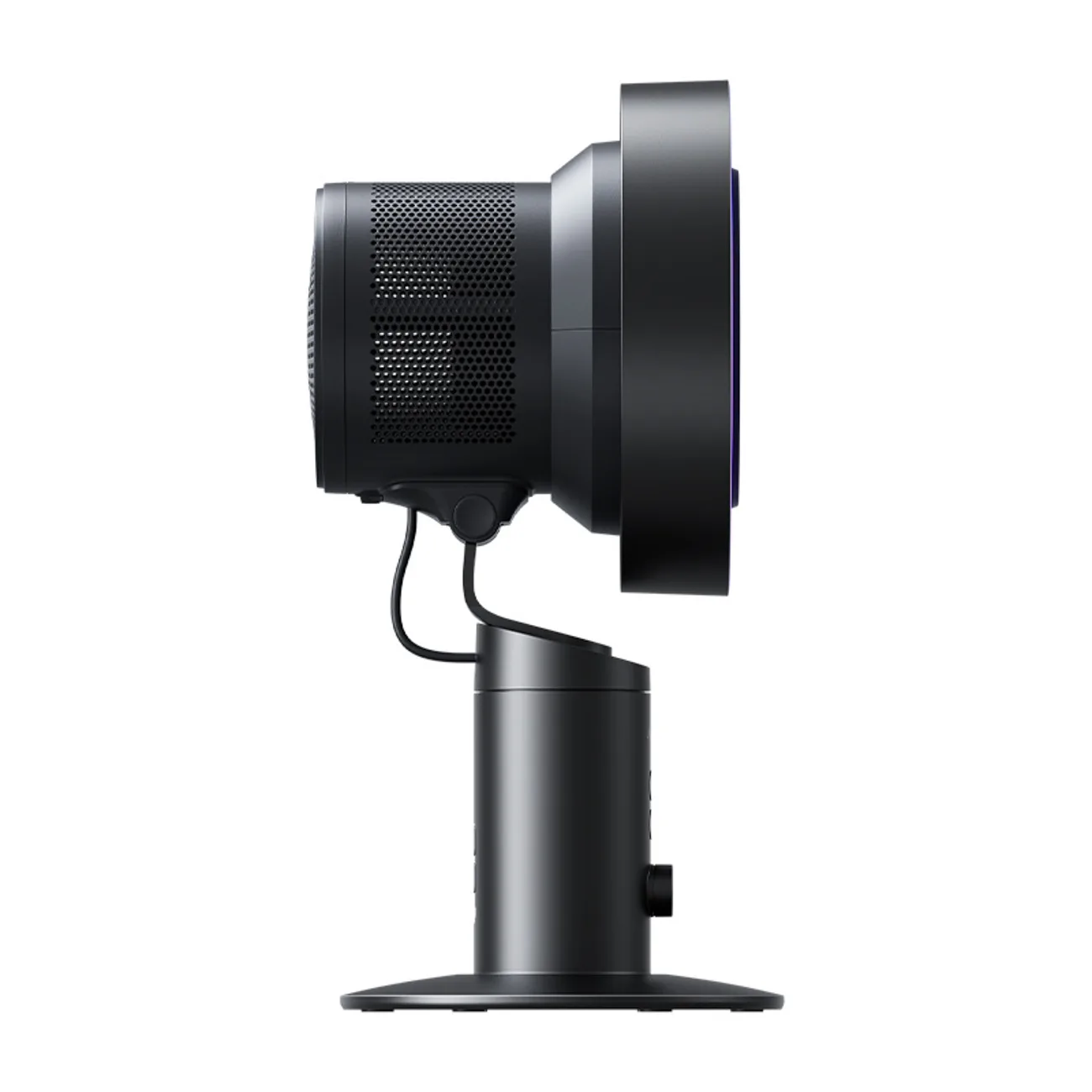 10000mAh Table Fan Pro3 Desk Turbine Fan with Filter - Dark Gray 4