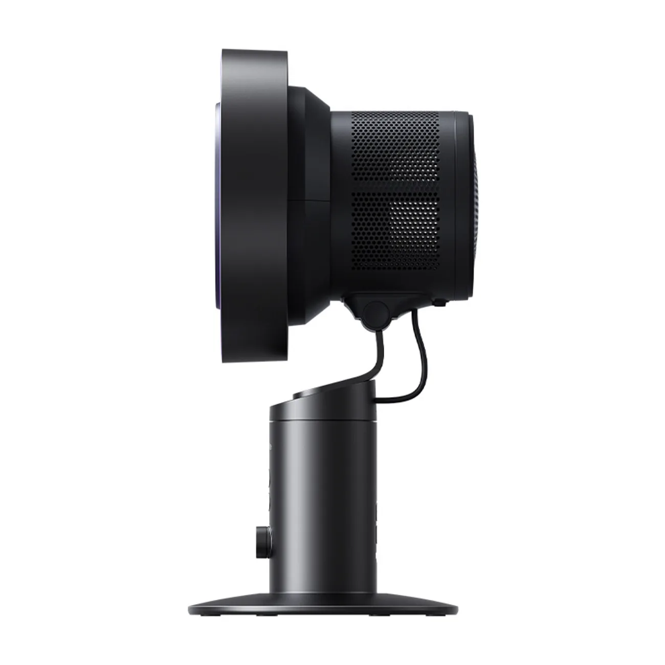 10000mAh Table Fan Pro3 Desk Turbine Fan with Filter - Dark Gray 5