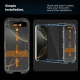 Szkło hartowane na iPhone 17 z aplikatorem Quick Set+ czarne - 2 szt. 4