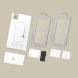 Szkło hartowane na iPhone 17 z aplikatorem Quick Set+ czarne - 2 szt. 7