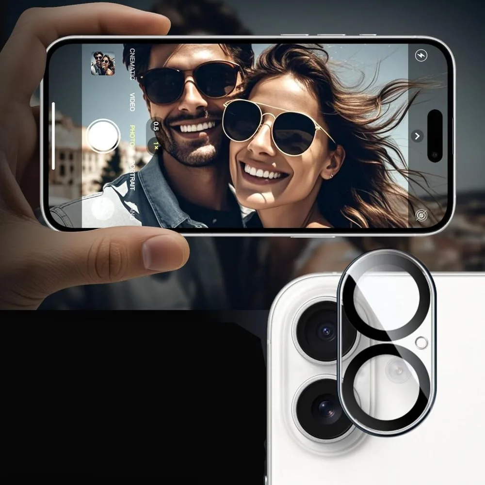 Capac pentru obiectiv iPhone 17 Cam Fit+ - Transparent 3