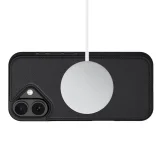 Összecsukható pénztárca tok kártyatartókkal iPhone 17-hez MagSafe Wallet - matt fekete 4