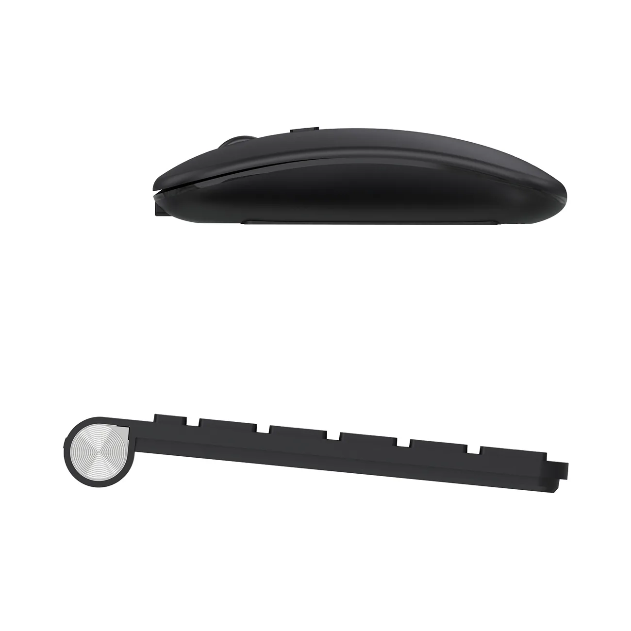 Set tastatură și mouse fără fir de 2,4 GHz - Negru 3