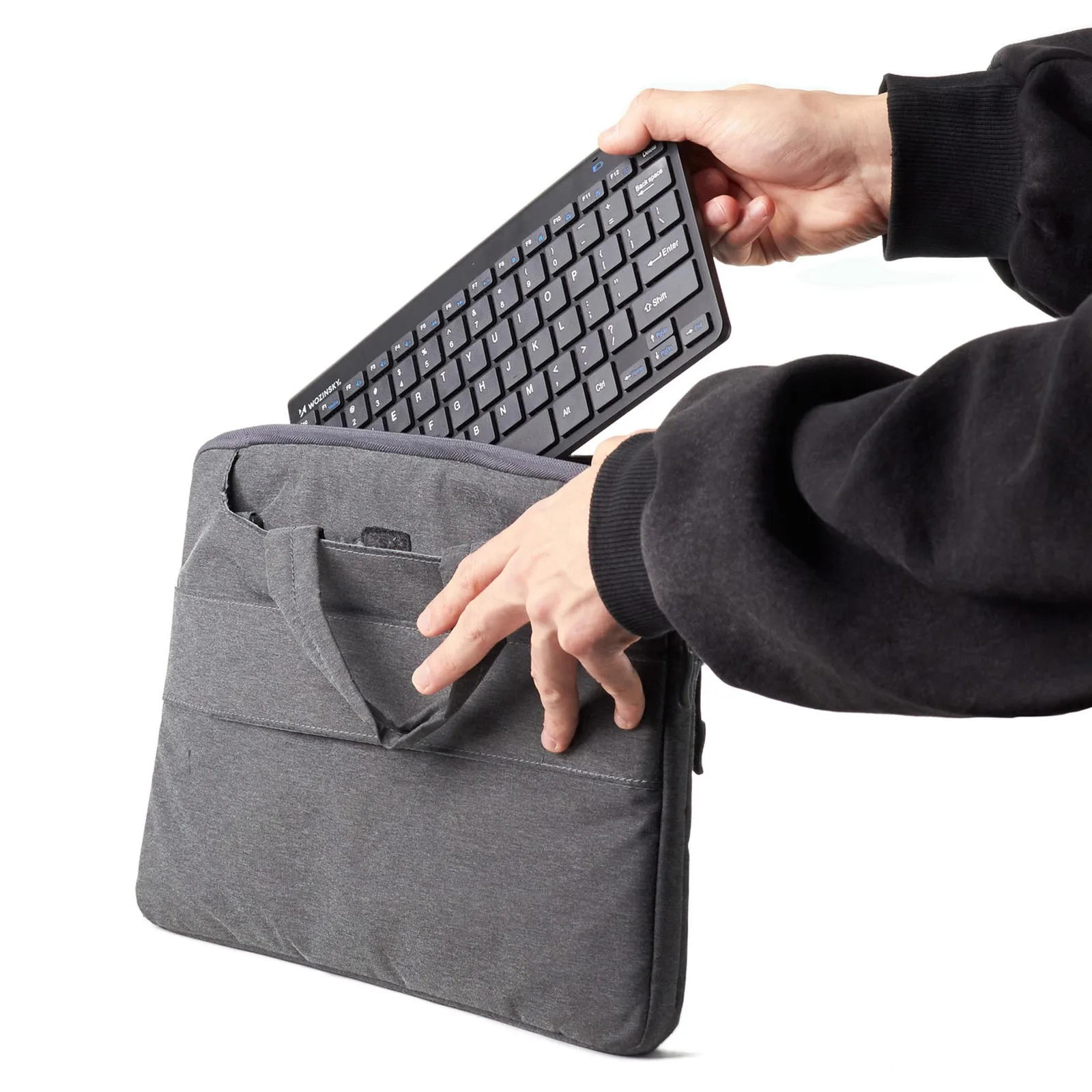 Set tastatură și mouse fără fir de 2,4 GHz - Negru 7