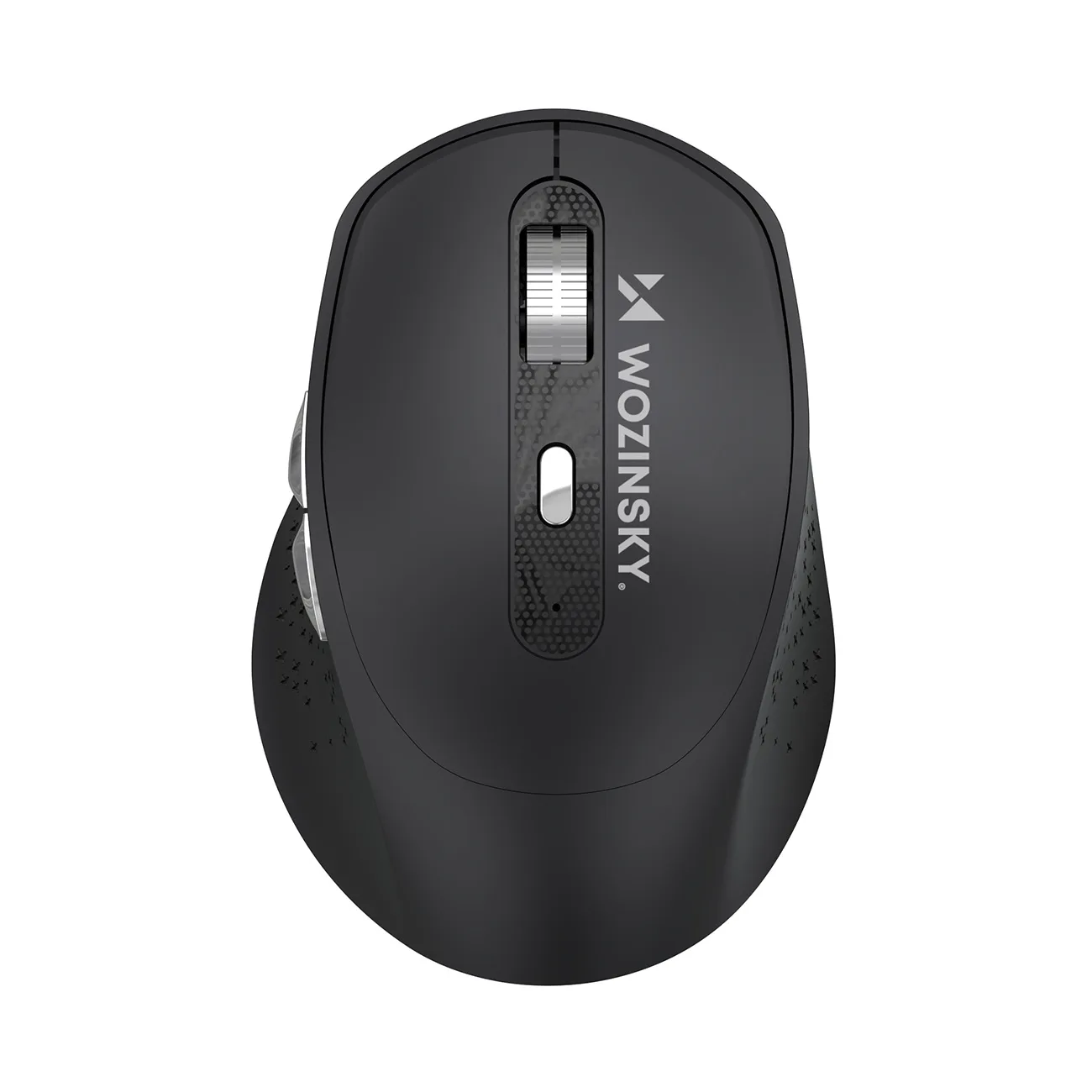 Mouse wireless ergonomic, 6 butoane, Bluetooth, 1600 DPI - negru 2