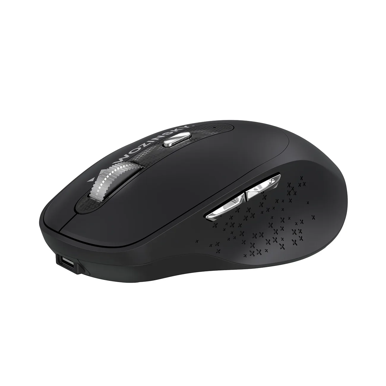 Mouse wireless ergonomic, 6 butoane, Bluetooth, 1600 DPI - negru 4