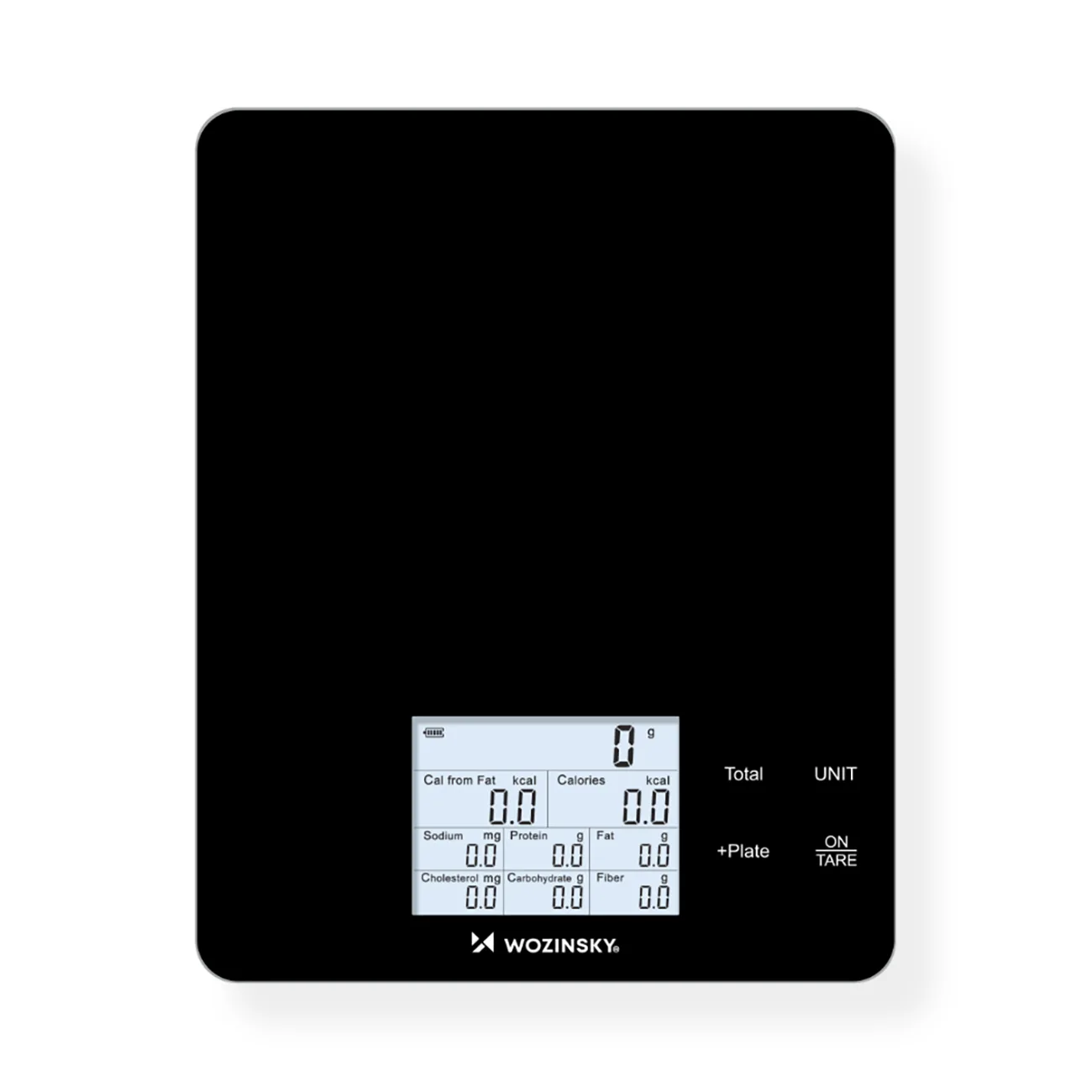 Intelligente Küchenwaage mit Display und Bluetooth-App, 10 kg – Schwarz 2