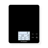 Intelligens konyhai mérleg kijelzővel és Bluetooth-alkalmazással, 10 kg – fekete 2
