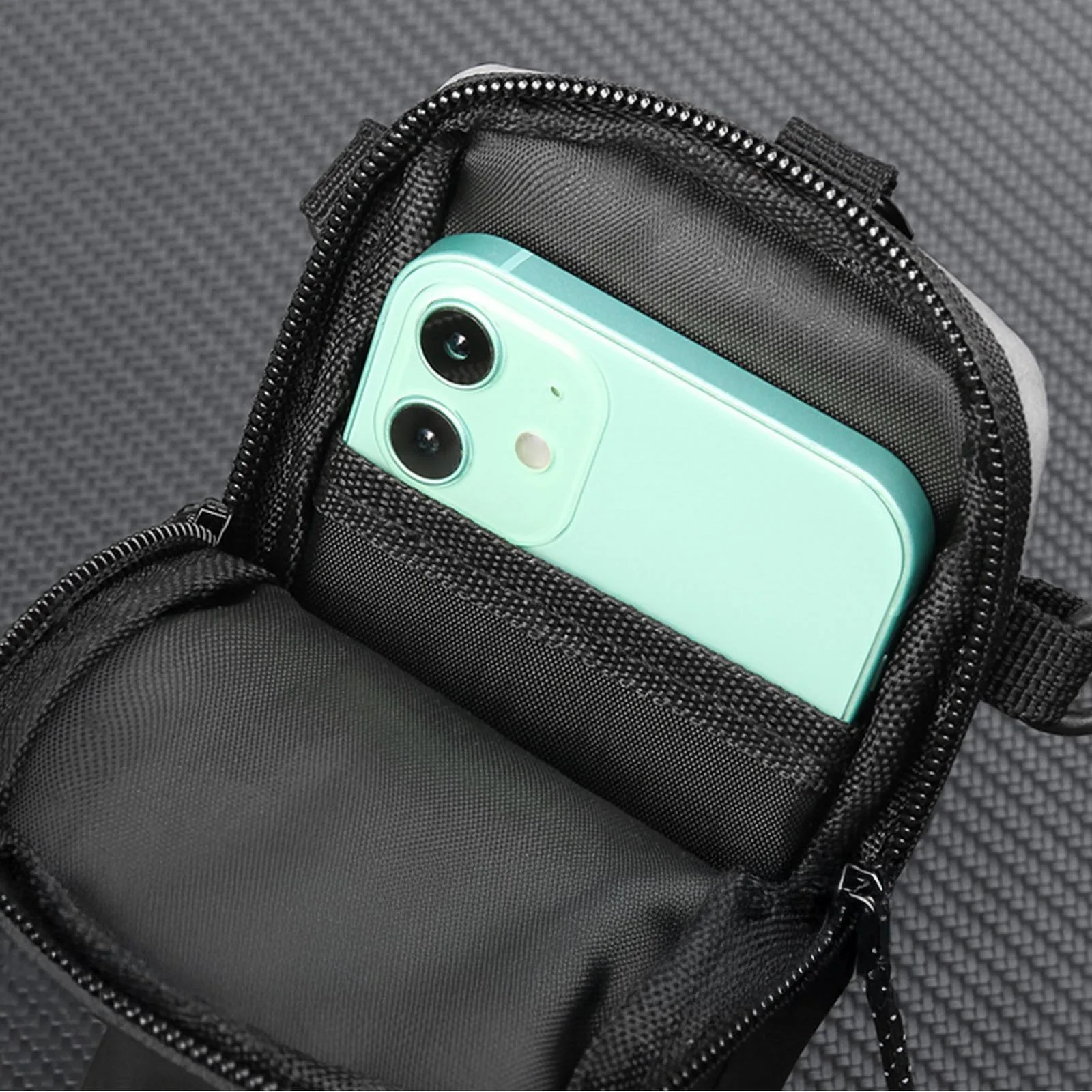 Armbandtasche für das Handy beim Laufen – schwarz 11