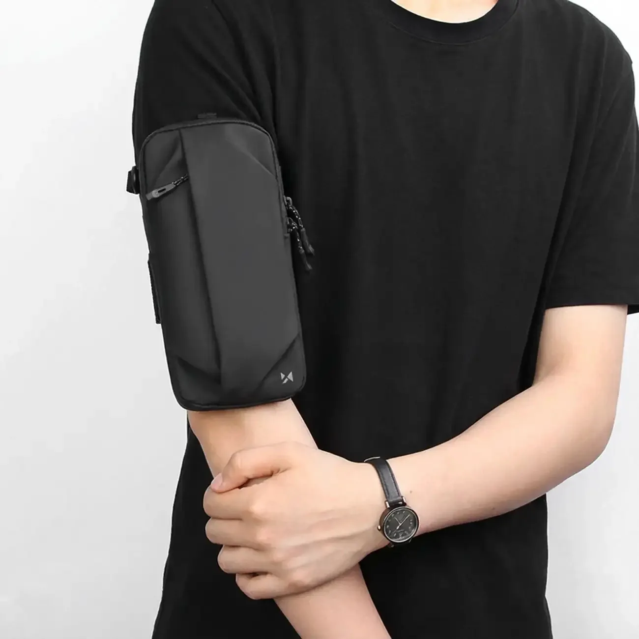 Armbandtasche für das Handy beim Laufen – schwarz 6