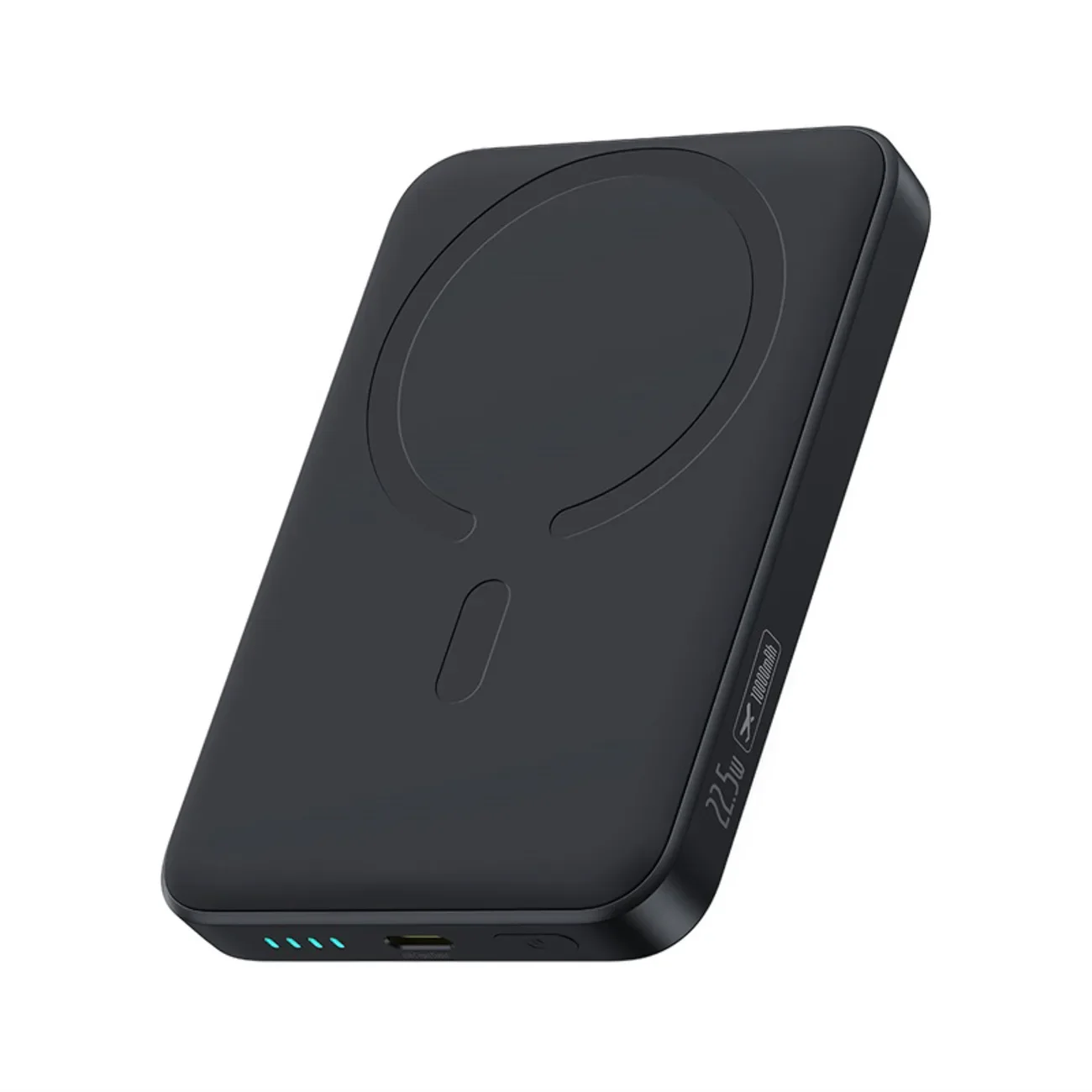 10000 mAh 22,5 W Powerbank mit USB-C-Kabel EnerFill FM11 Ultra-Mini MagSafe – Schwarz 10000 mAh 22,5 W Powerbank mit USB-C-Kabel EnerFill FM11 Ultra-Mini MagSafe – Schwarz