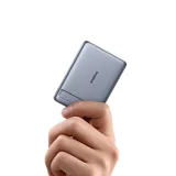 Ultra-tanki power bank od 5000 mAh s postoljem, PicoGo AM31 Qi2 MagSafe 20W kabel - sivi 4