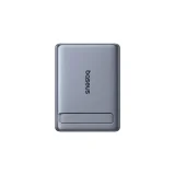 Ultra-tanki power bank od 5000 mAh s postoljem, PicoGo AM31 Qi2 MagSafe 20W kabel - sivi 8